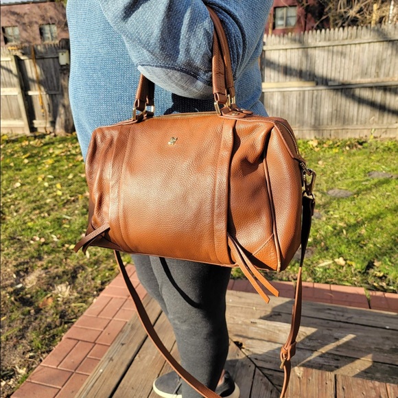 Ora Delphine Genuine Brown Leather Purse - Picture 5 of 6